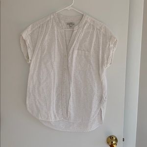 J. Crew Eyelet Camp Shirt